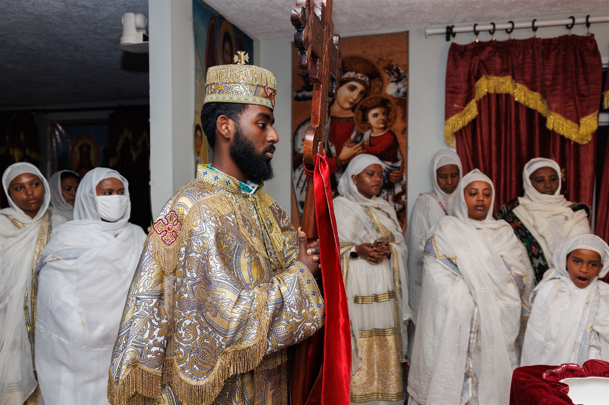Baptism church processional